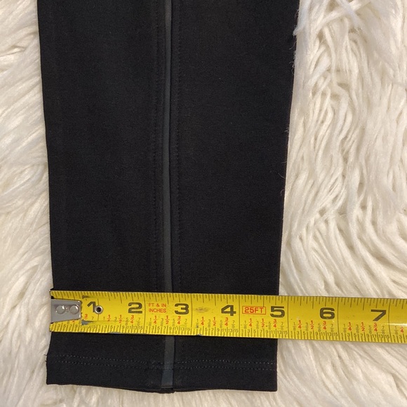 LYSSE Pants size M inseam 27” waist 26” elastic color black brand new with tags - Picture 9 of 12